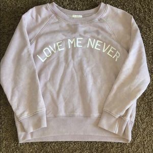 Gently Used Cropped Sweatshirt